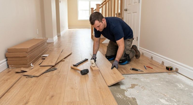 Laminate Floor Replacement in North Las Vegas, NV