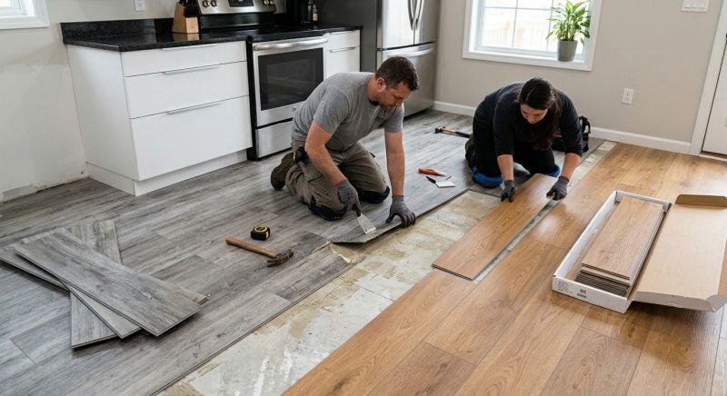 Vinyl Floor Replacement in North Las Vegas, NV
