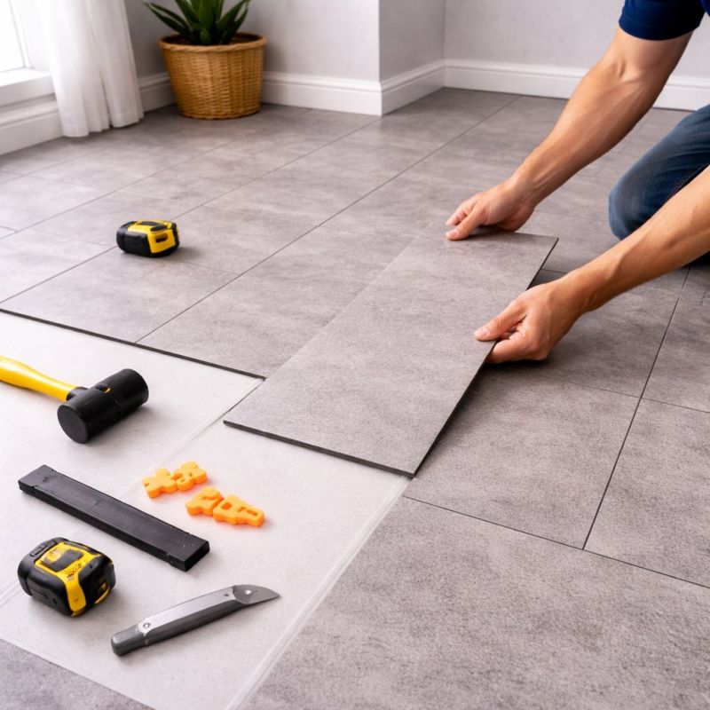 Vinyl Tile Replacement in North Las Vegas, NV